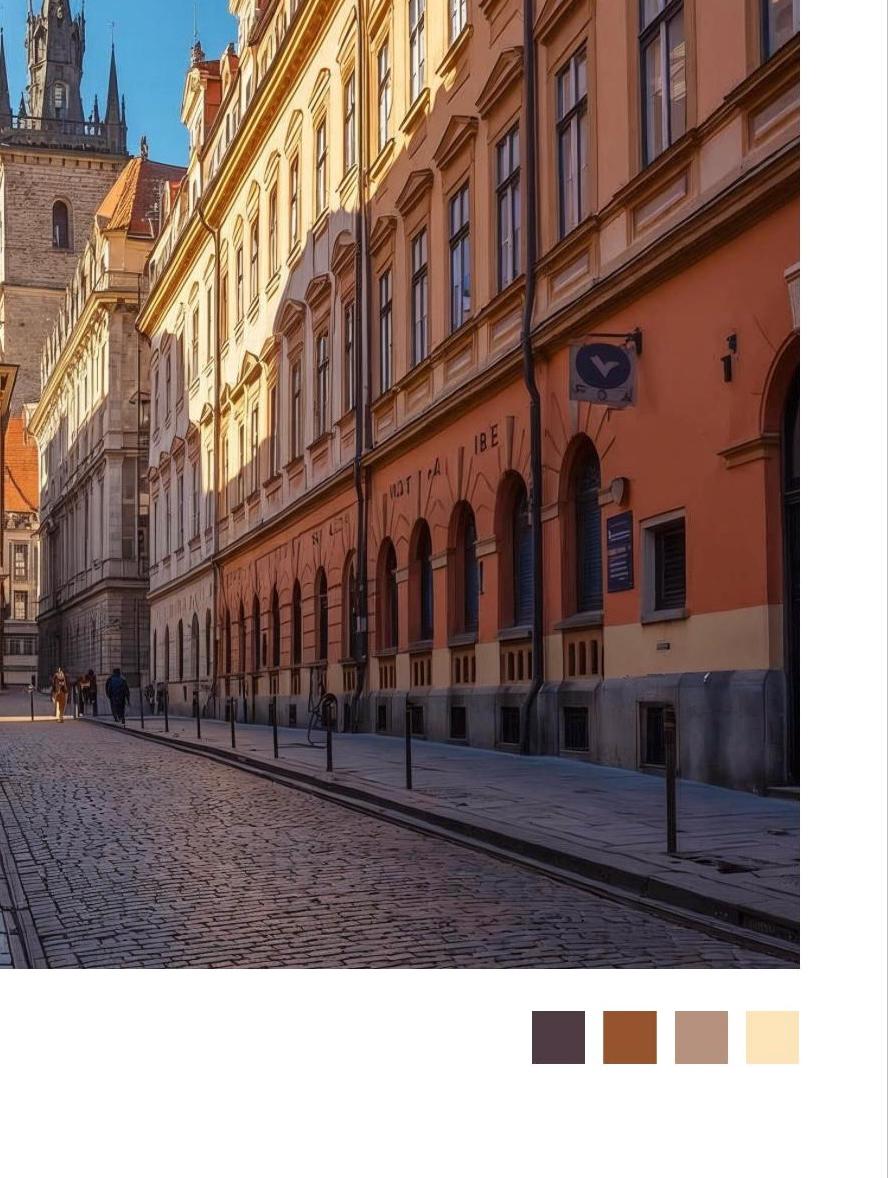 Prague Art Print: Prague Travel Poster, Czechoslovakia