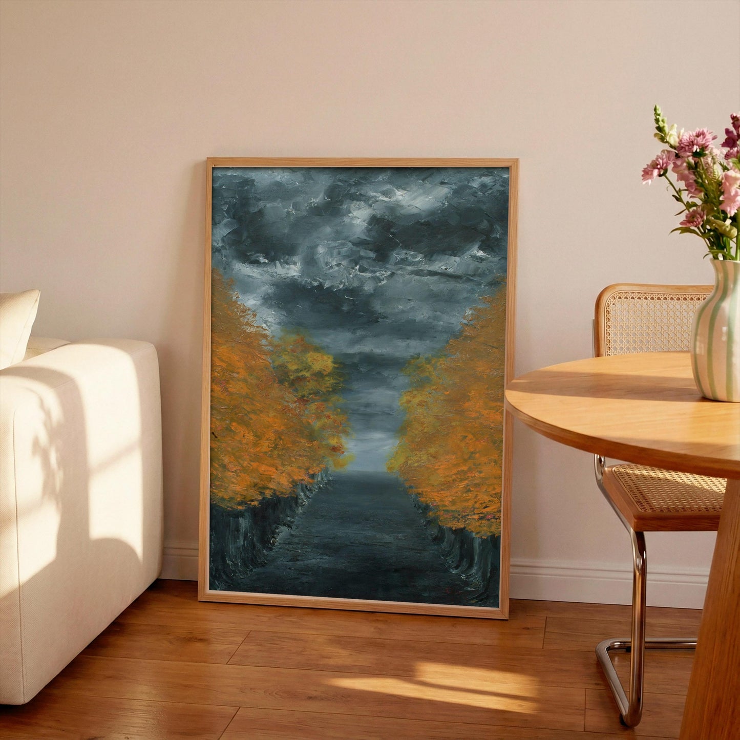 August Strindberg 'The Avenue' Print: Vintage Swedish Landscape Art