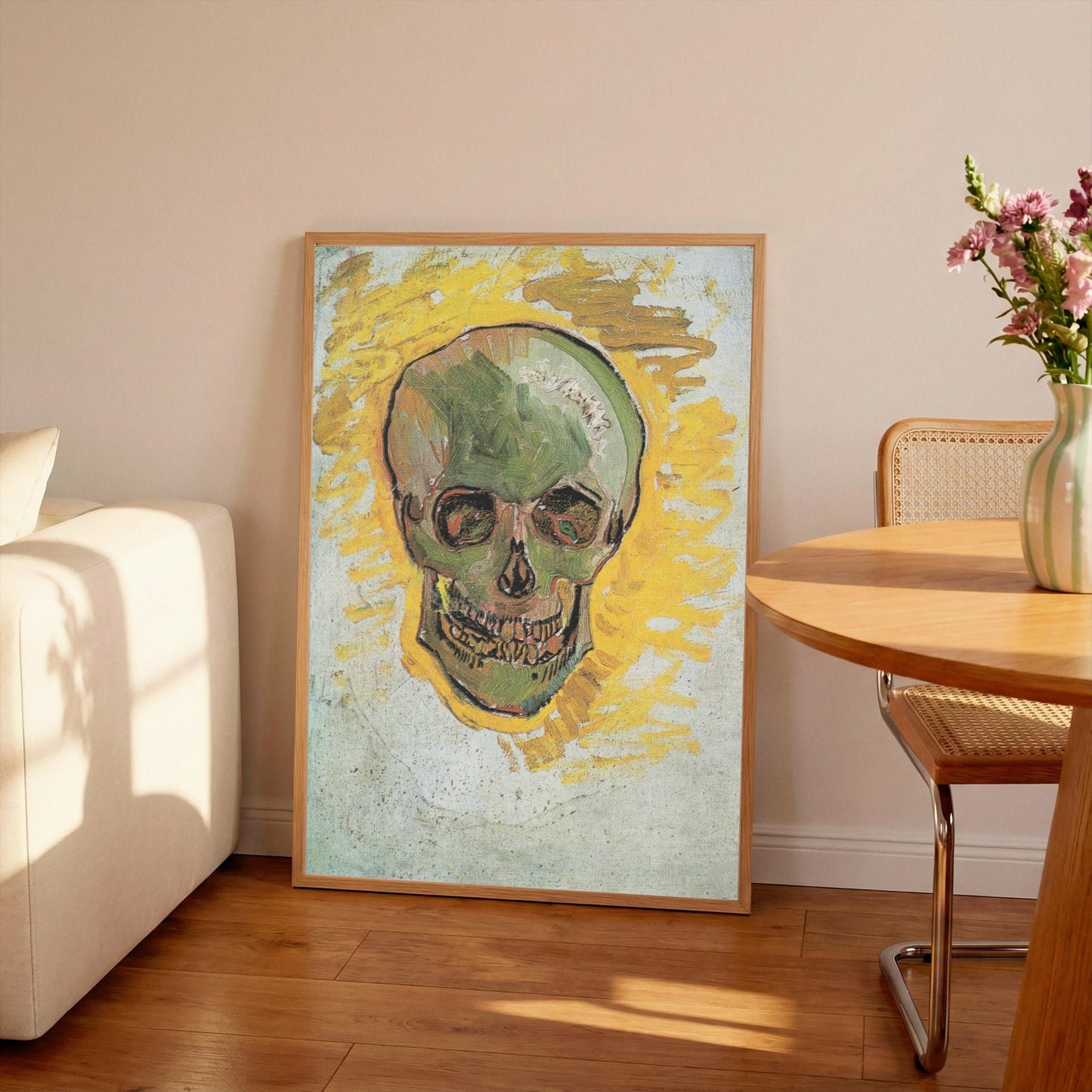 Van Gogh Skull Art Print: Gallery Quality Fine Art Paper