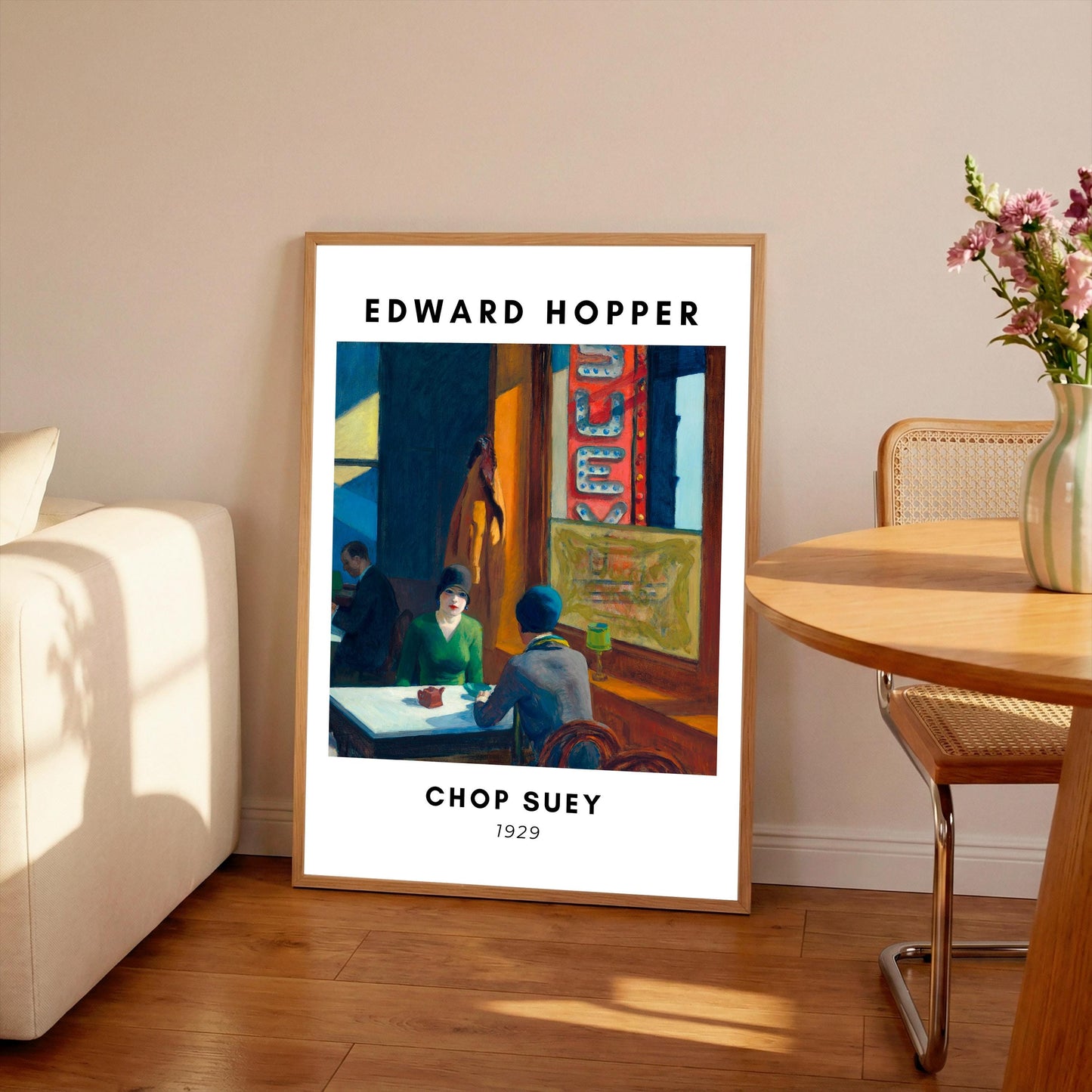 Edward Hopper Chop Suey Art Print: Mid-Century American Realism