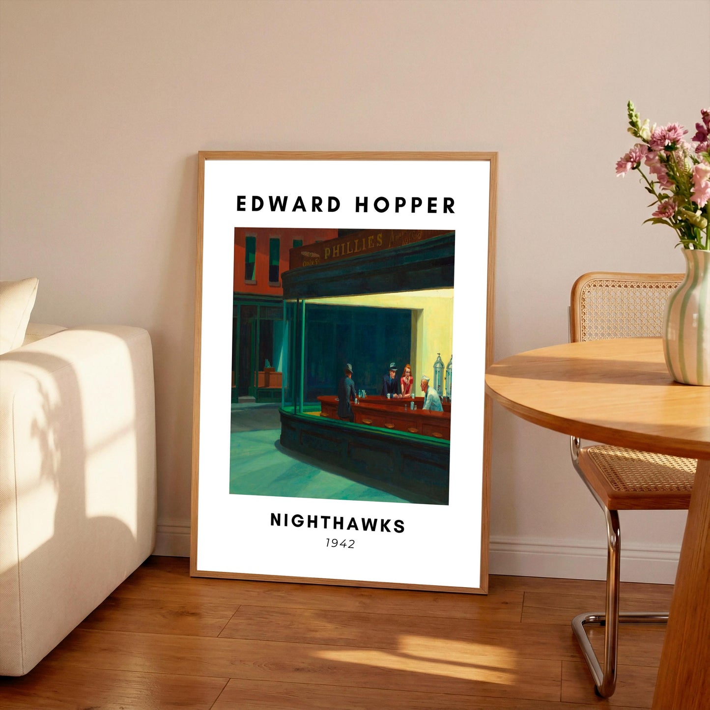 Edward Hopper Nighthawks Print: American Realist Fine Art Paper