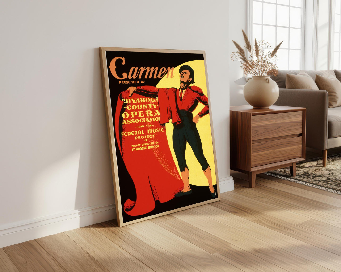 Carmen Opera Vintage Poster: Georges Bizet, French Art Print