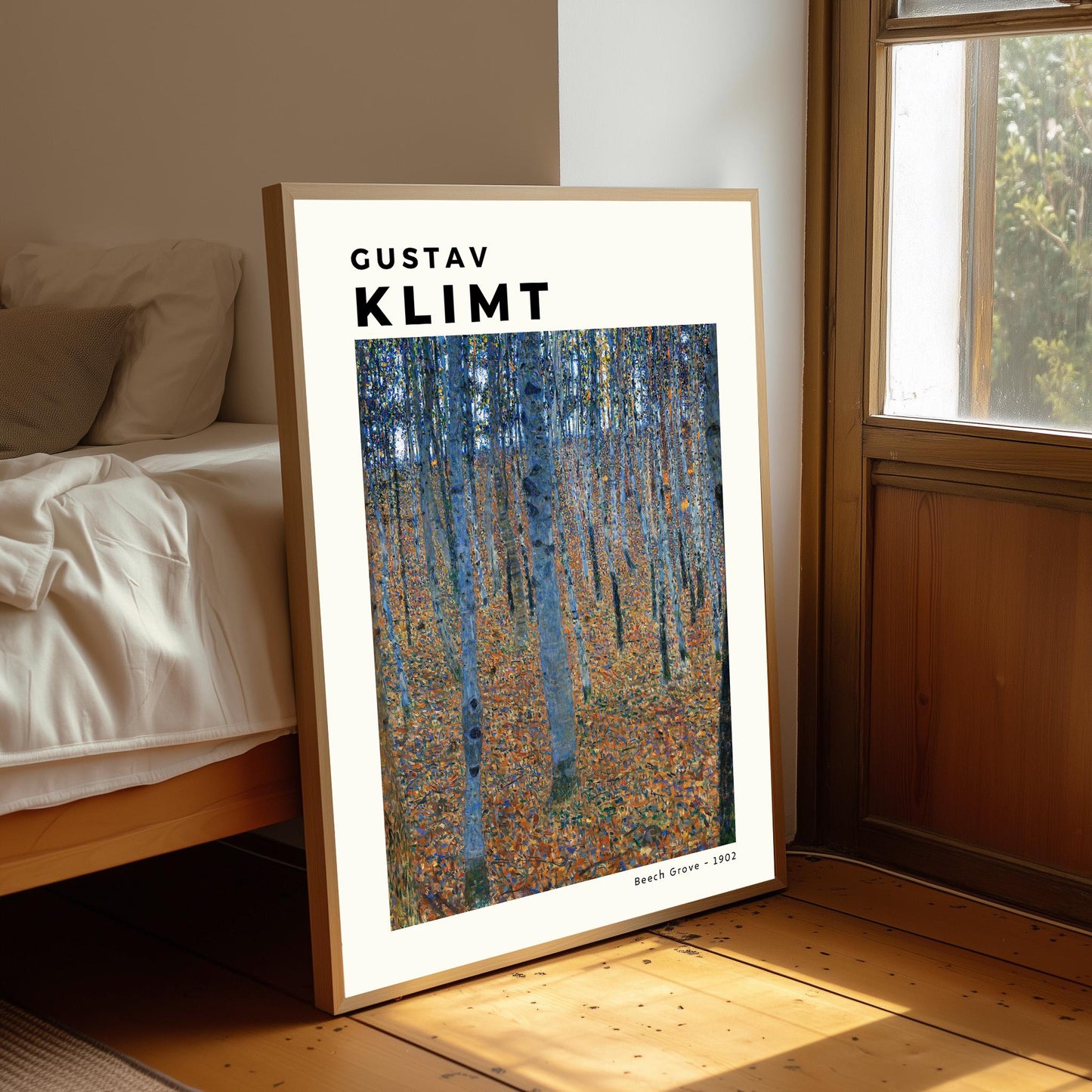 Gustav Klimt Beech Grove Print: Austrian Art, Forest Wall Decor