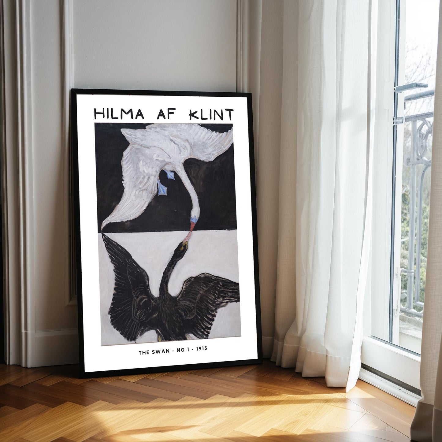 Hilma af Klint - The Swan No. 1 - Abstract Art Print