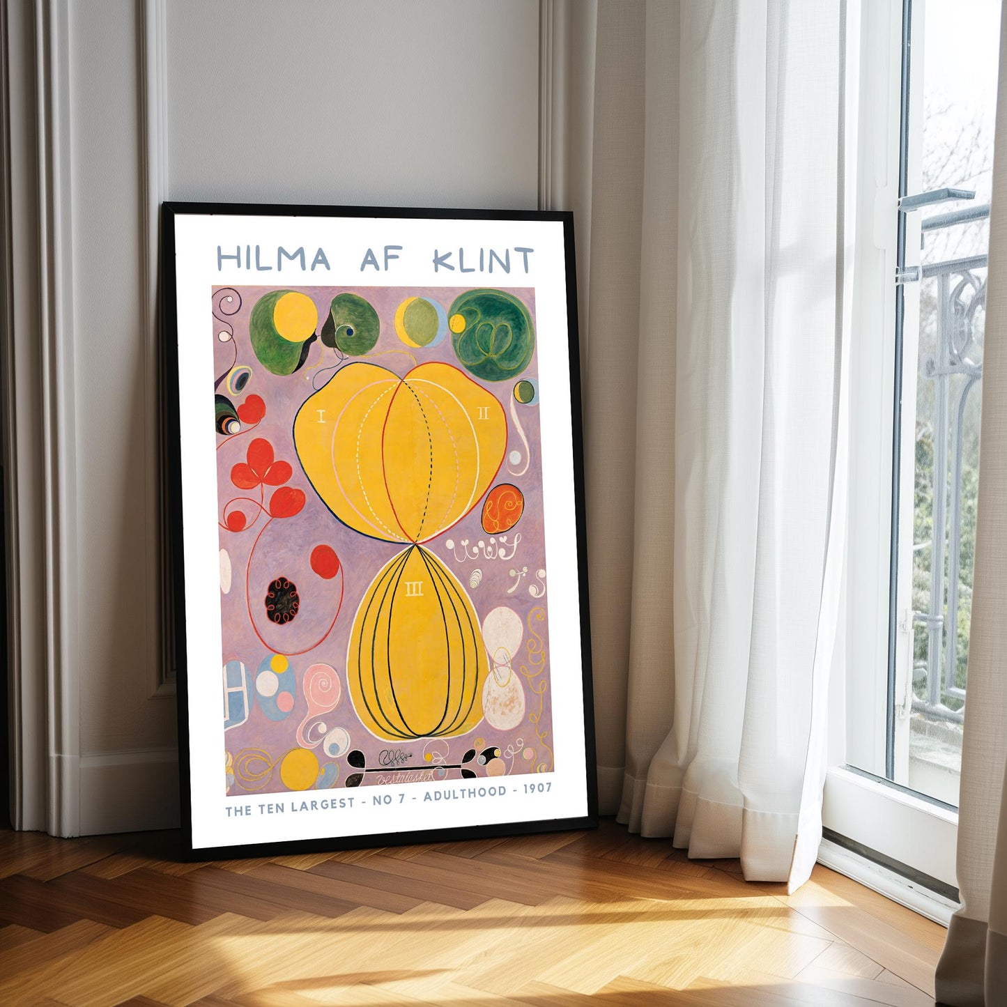 Hilma Af Klint - The Ten Largest No 7 - Adulthood Fine Art Print