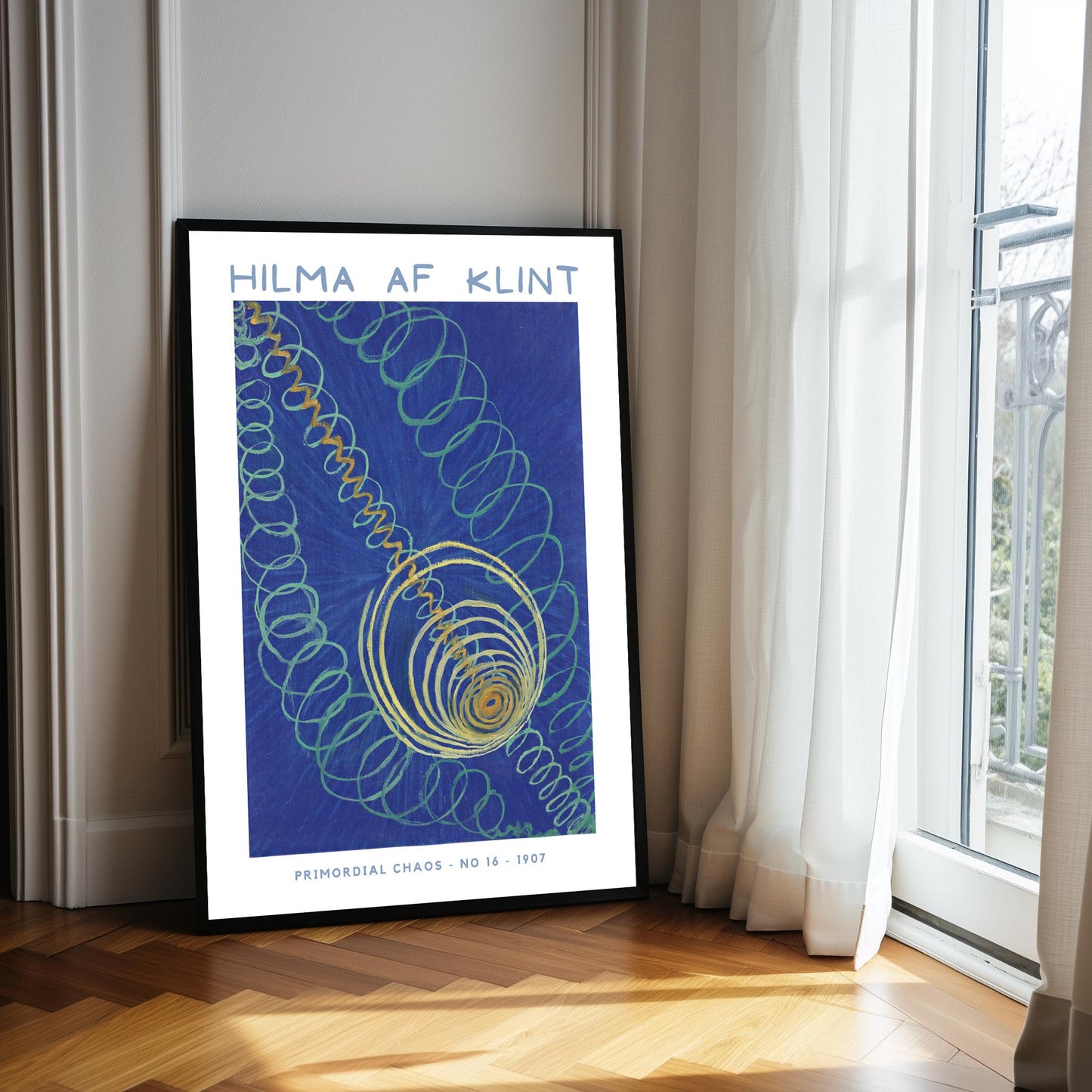 Hilma Af Klint Primordial Chaos Print: Abstract Art Reproduction
