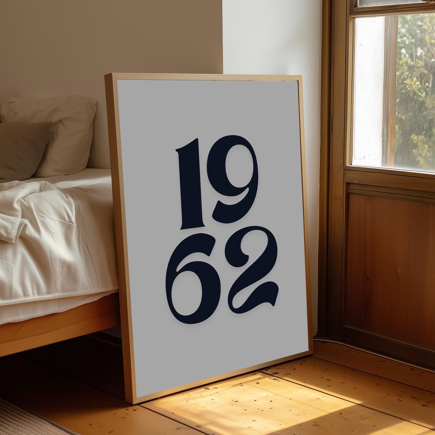 Personalized Date Print: Anniversary, Wedding, First Date - Typography Poster