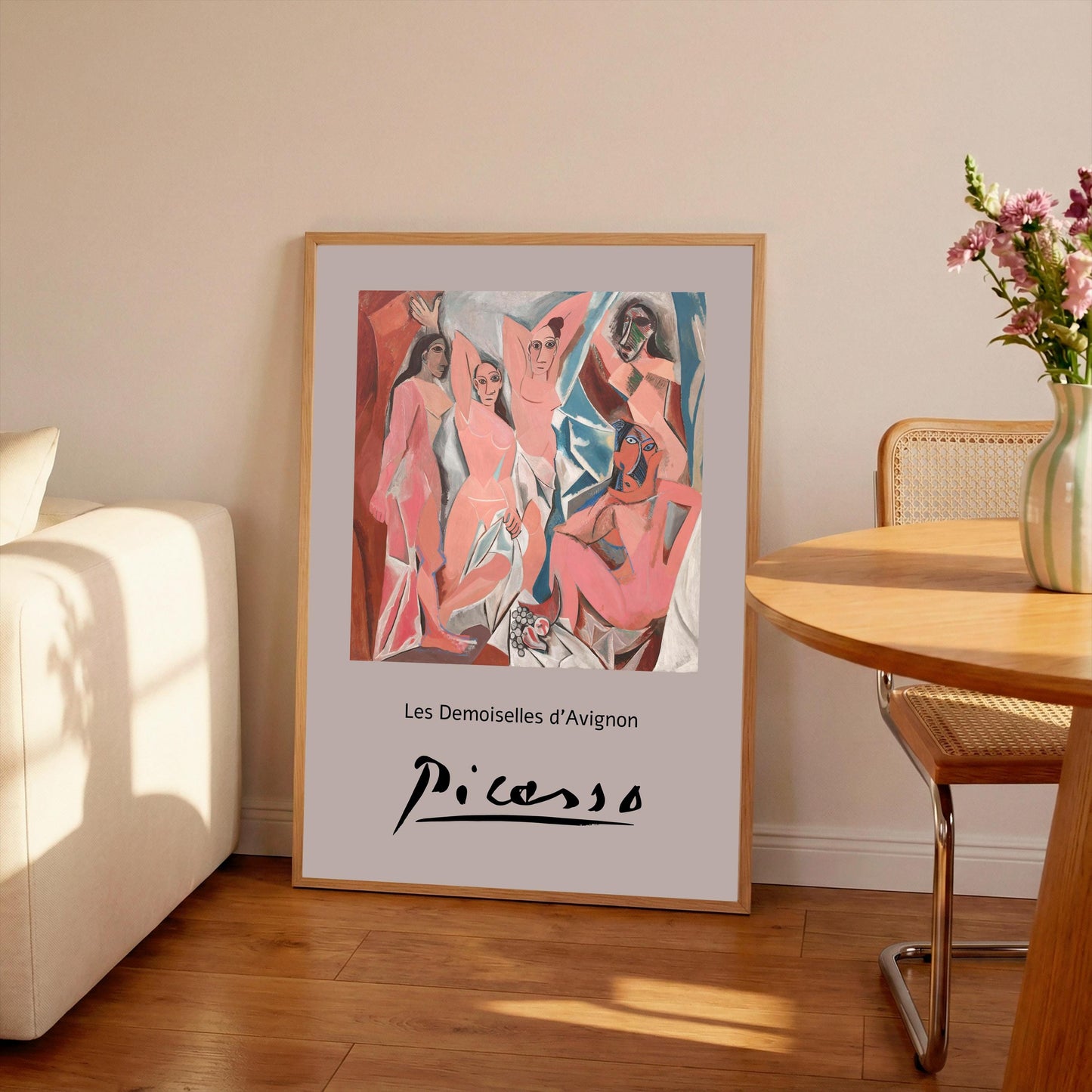 Picasso's Les Demoiselles d'Avignon: Cubism Art Print