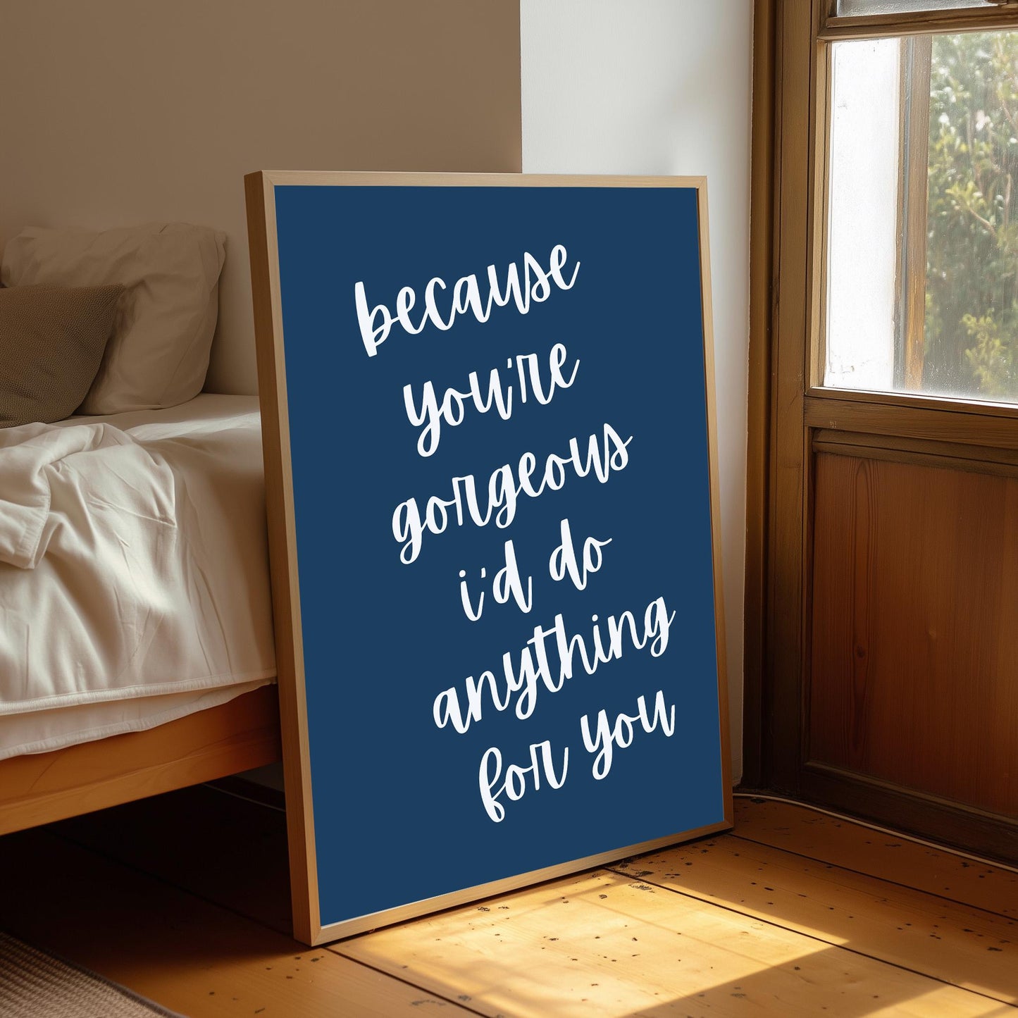 Quote Print, Home Wall Art, Colorful Typography