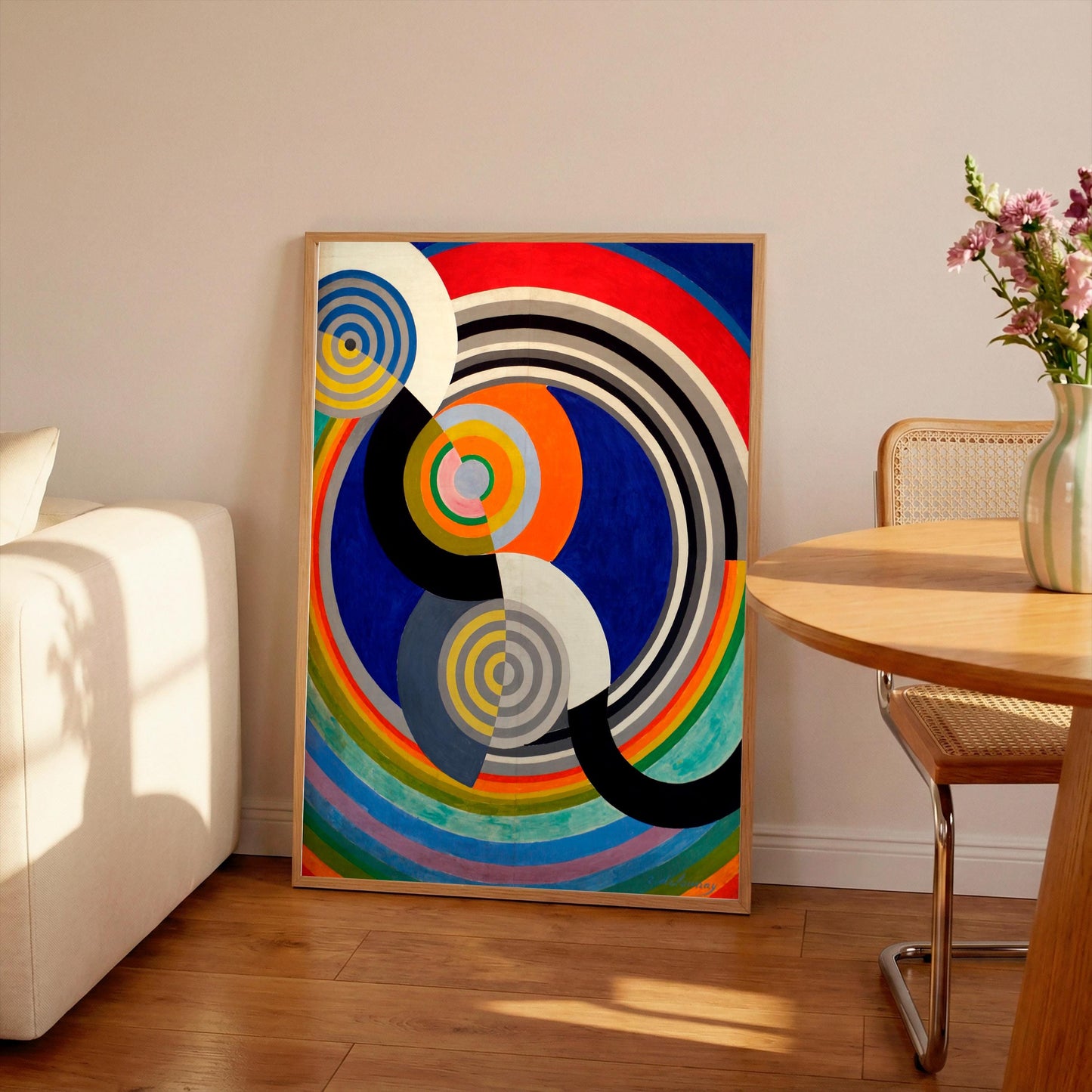 Robert Delaunay Print: Relife Rythms, Orphism Art (A4/A3)