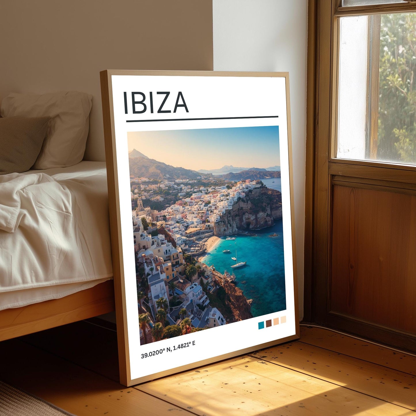 Ibiza Art Print: Ibiza Travel Poster