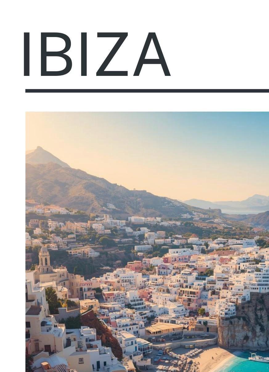 Ibiza Art Print: Ibiza Travel Poster