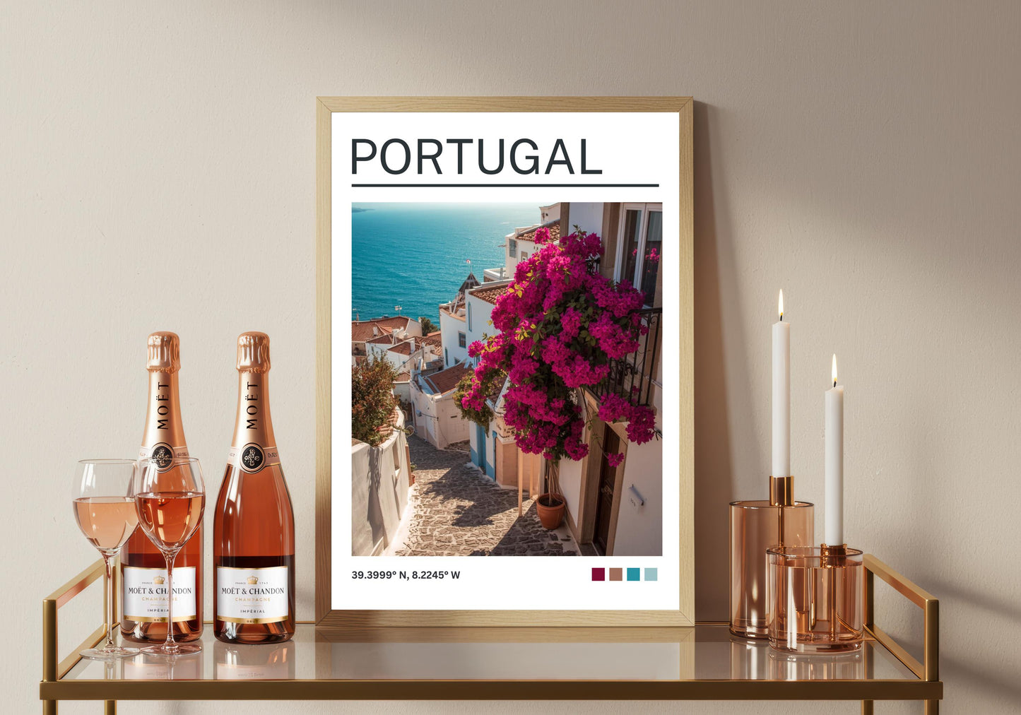 Portugal Art Print: Portugal Travel Poster