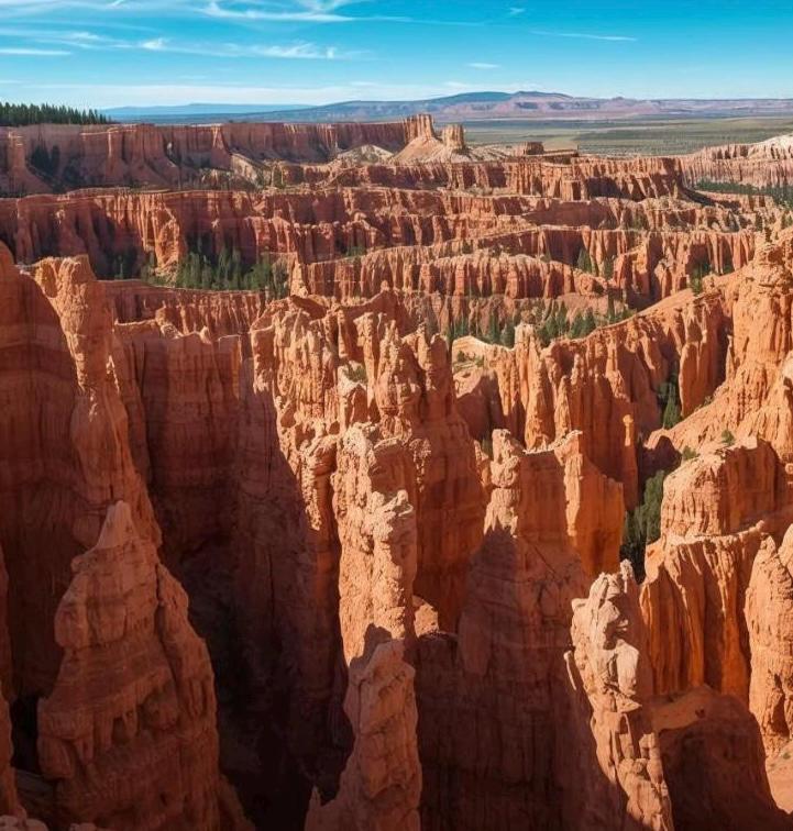 Bryce Canyon National Park Poster: Vintage Style Satin Art Print