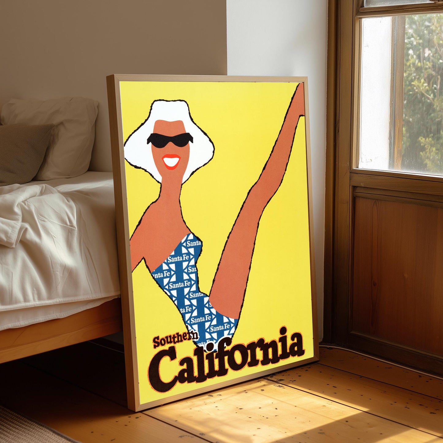 California Travel Poster