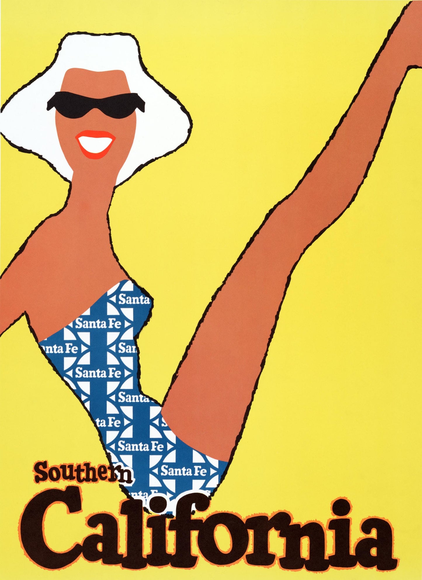 California Travel Poster