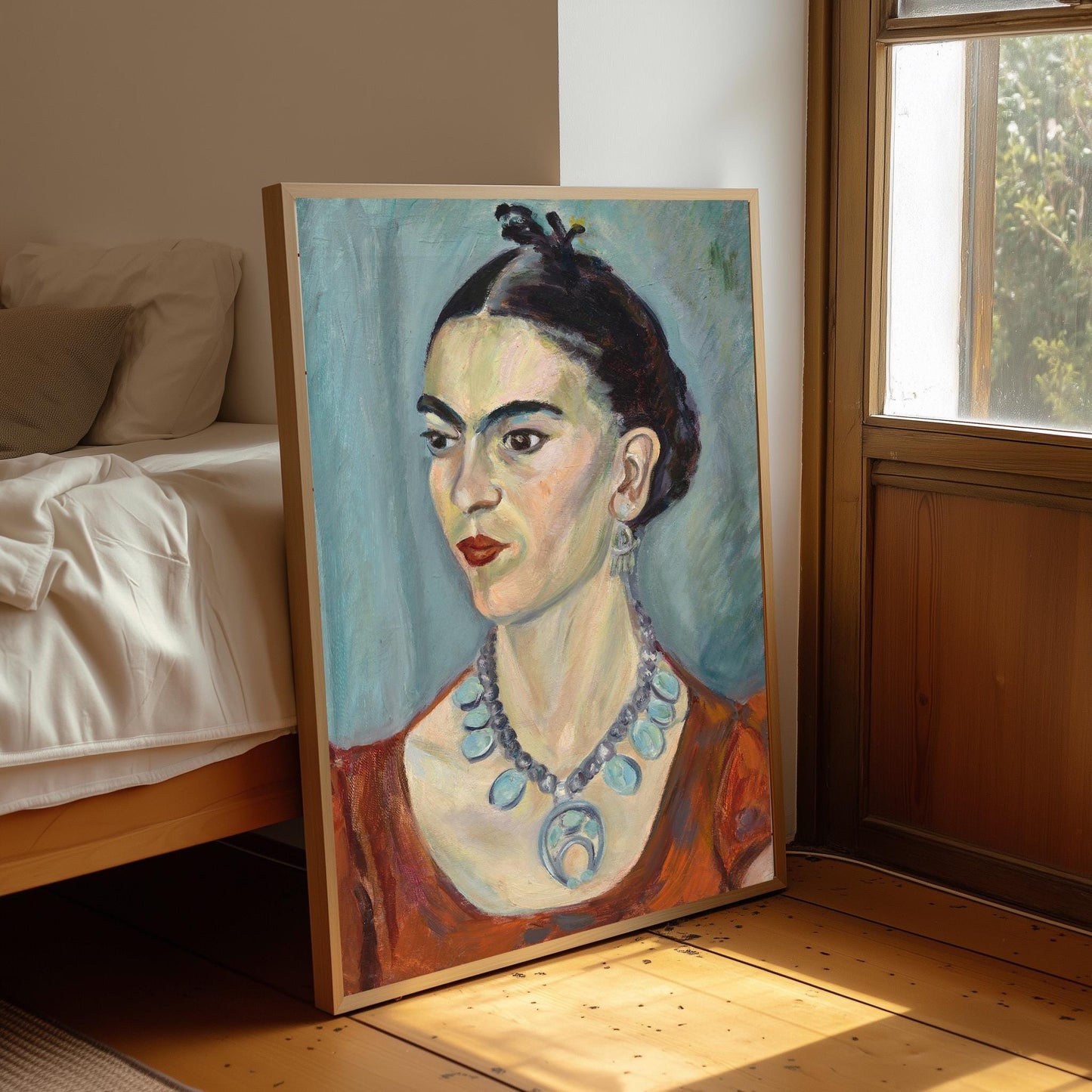 Frida Kahlo Poster – Fine Art Print, Mexican Art