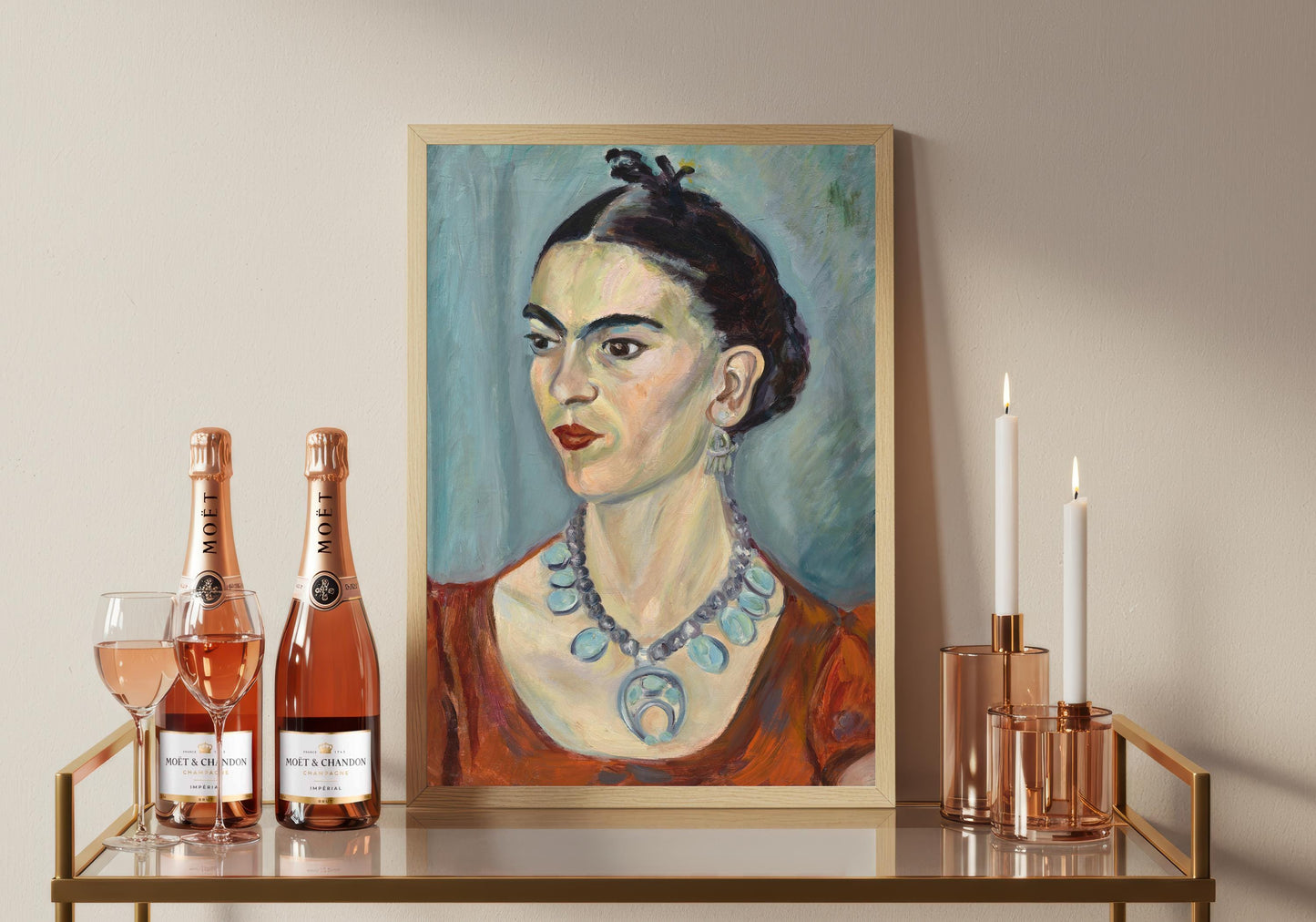 Frida Kahlo Poster – Fine Art Print, Mexican Art