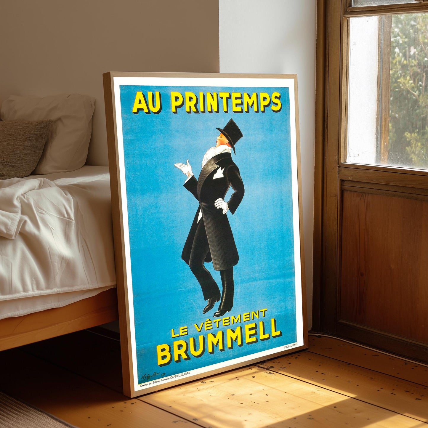 Au Printemps Poster: Vintage Fine Art Print
