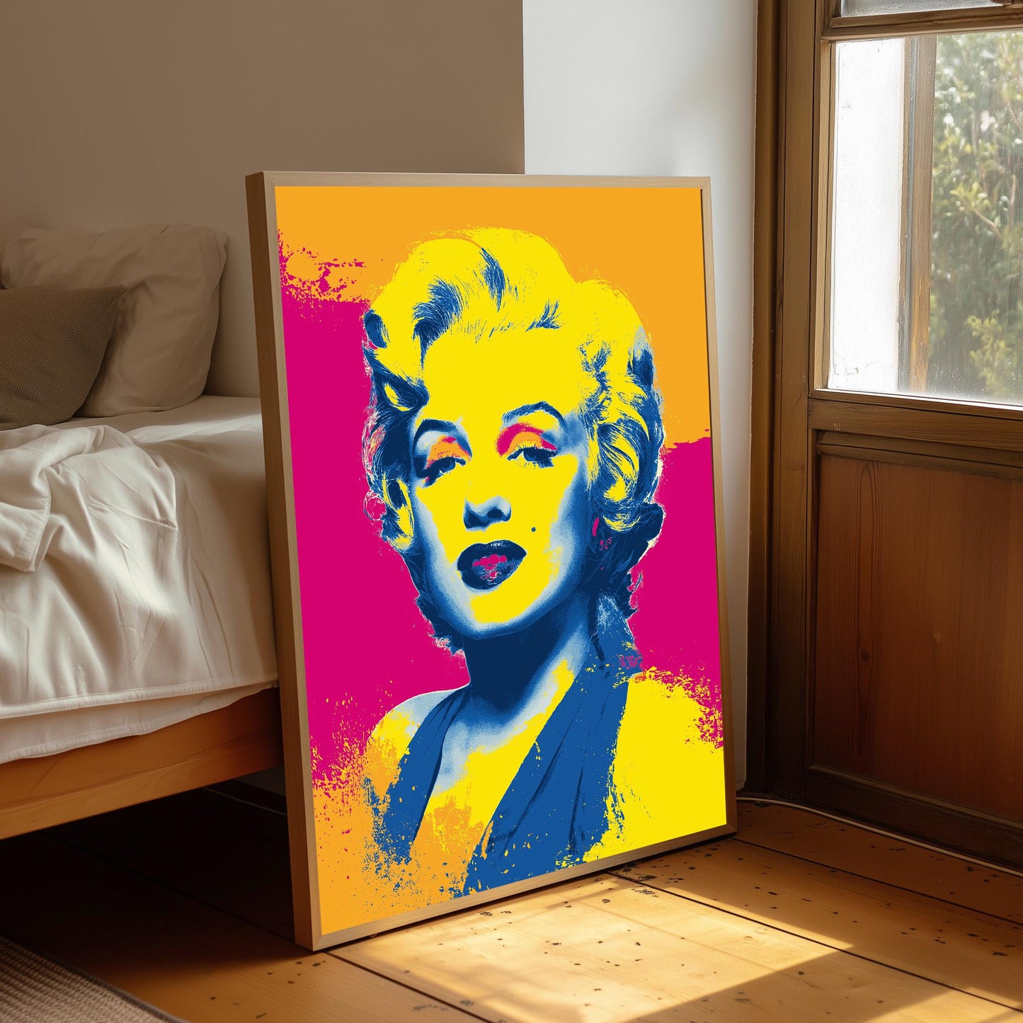Marilyn Monroe Andy Warhol Print: Pop Art Film Star