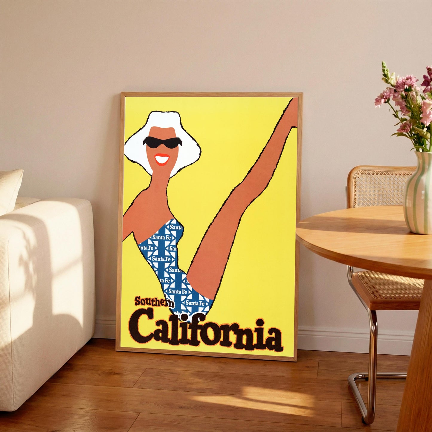 California Travel Poster
