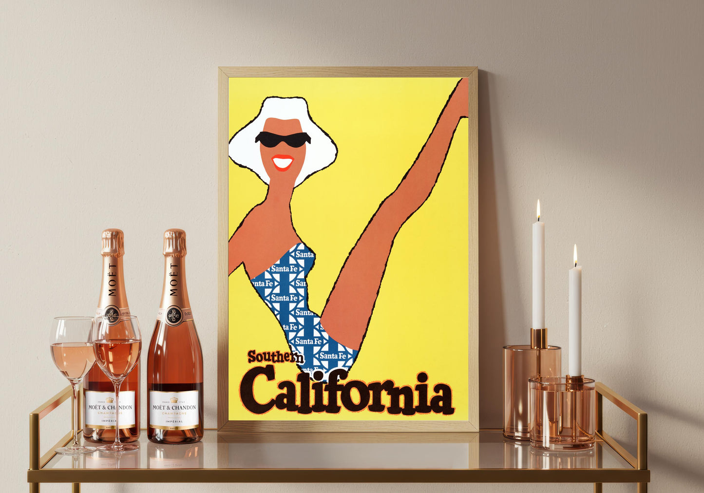 California Travel Poster
