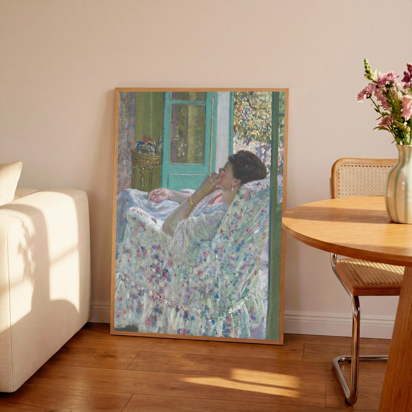 Frederick Carl Frieseke Wall Print, Afternoon Yellow Room