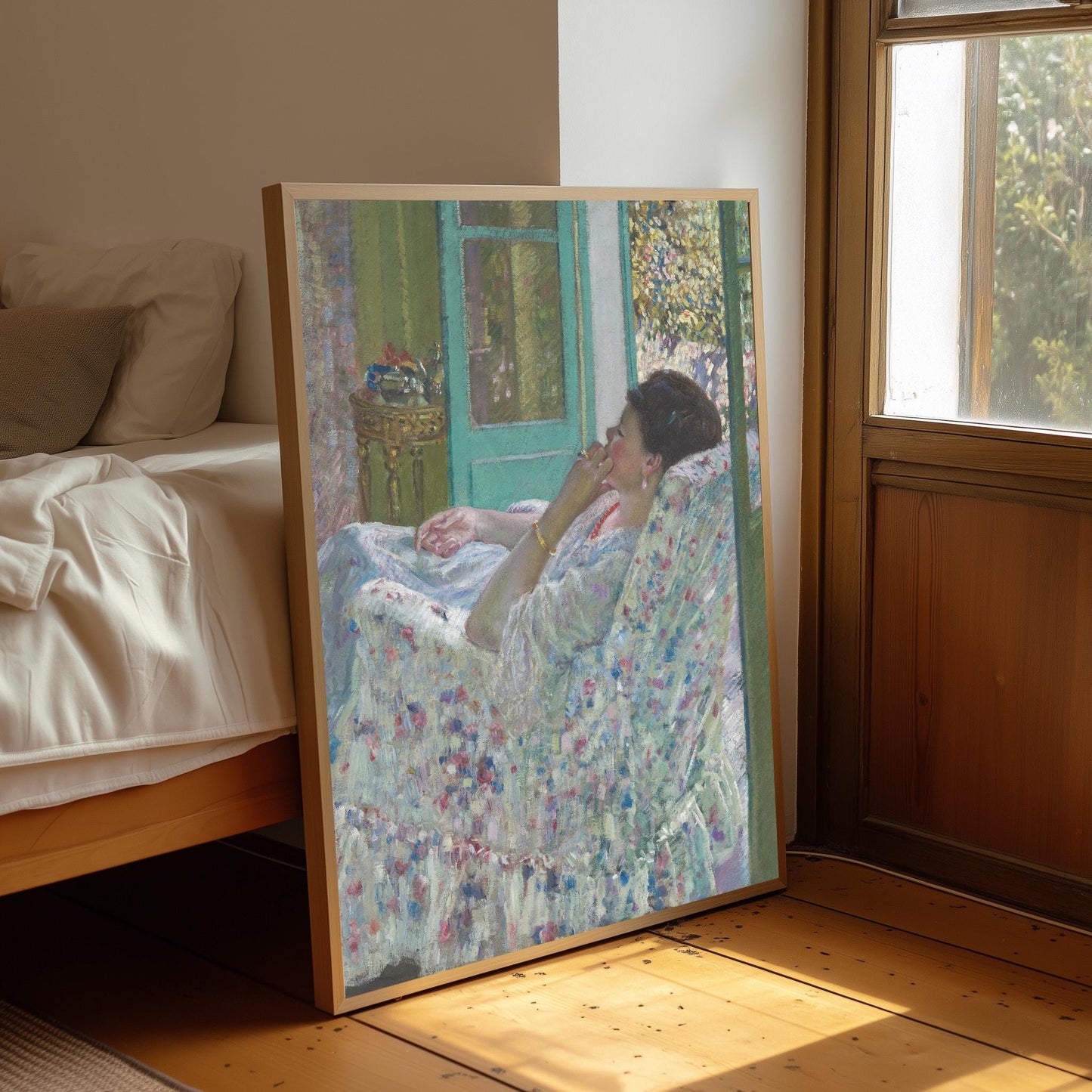 Frederick Carl Frieseke Wall Print, Afternoon Yellow Room