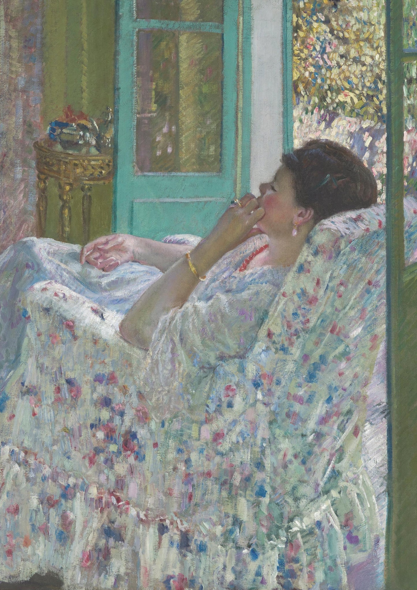 Frederick Carl Frieseke Wall Print, Afternoon Yellow Room