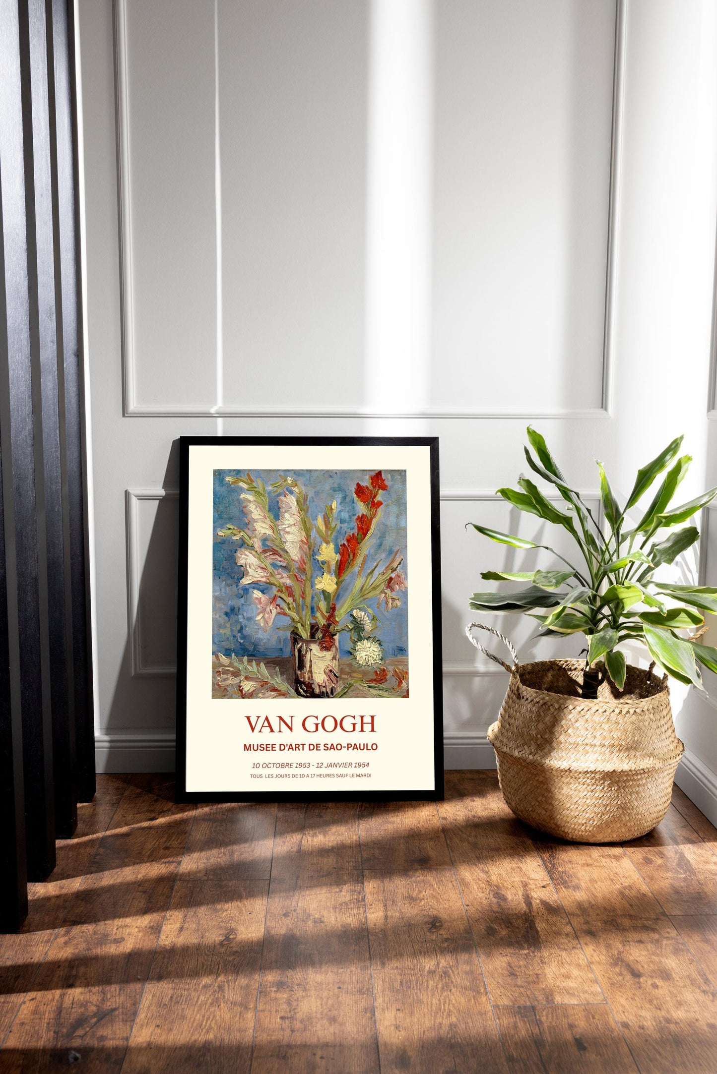 Van Gogh Art Print - Impressionist Wall Art - Museum Grade,  Colourful  Flower Poster