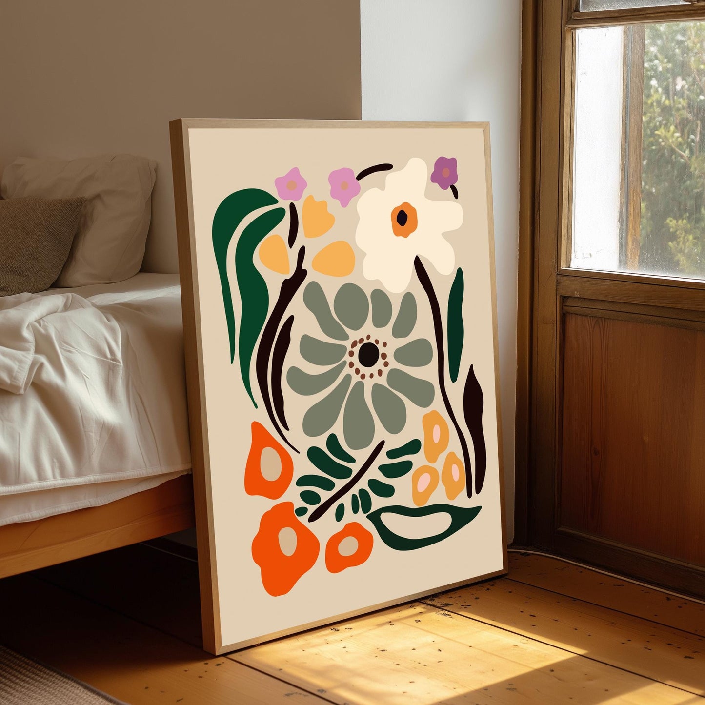 Henri Matisse Style Floral Exhibition Print – Gallery Wall Art