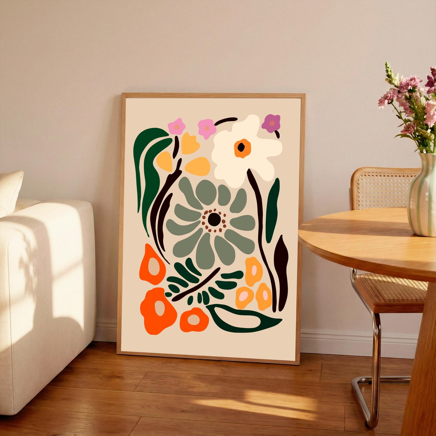 Henri Matisse Style Floral Exhibition Print – Gallery Wall Art