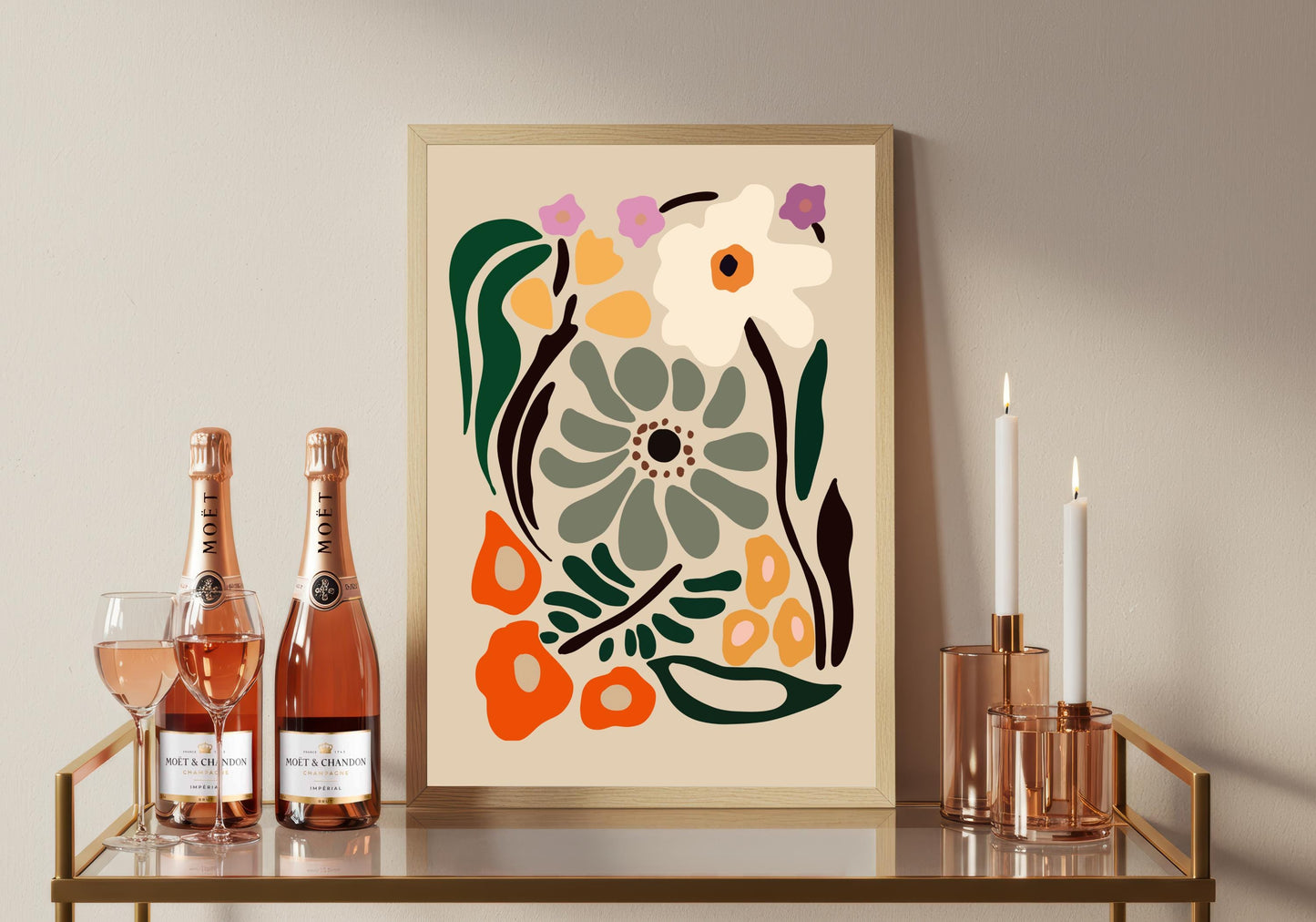 Henri Matisse Style Floral Exhibition Print – Gallery Wall Art