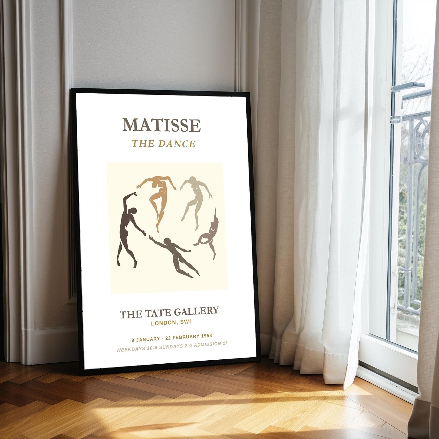 Henri Matisse The Dance InspiredArt Print: Exhibition Poster